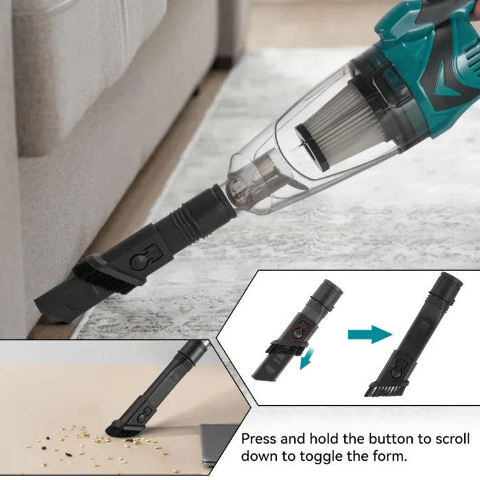 Cordless Handheld Vacuum Cleaner for Makita 18V Battery Portable Powerful Rechargeable Household Cleaning Tools for Car 1